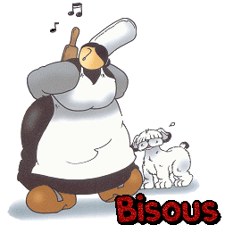gif bisous comique